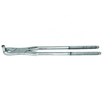 Forceps équestres en acier inoxydable réutilisables de qualité supérieure pour les soins dentaires des chevaux, extraction des fragments dentaires, instruments vétérinaires