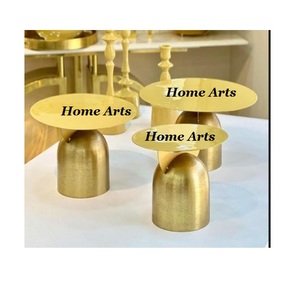 Iron And Aluminum <b>Cake</b> Sweets <b>Stand</b> Set Of Three Different Sizes <b>Cake</b> <b>Stand</b> With Finest Quality Dessert Server - Product Image 1