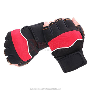 Guantes Deportivos de Medio Dedo para Mujer, Antideslizantes, Personalizados, para Gimnasio, Ejercicio, Levantamiento de Pesas, Ciclismo, Nailon, Moda 2026 - Product Image 2