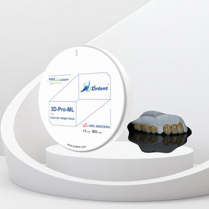 Fornitore di Blocchi di Zirconia Dentale 3D 4D Zirdent Offre Dischi in Zirconio Completamente in Porcellana per Ponti, Faccette e Corone - Product Image 3