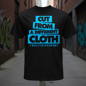 T-Shirt Gamma Blue Streetwear Coordinata in Tessuti Assortiti per Uomo, Abbigliamento Promozionale Premium - Product Image 3