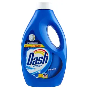 Dash经典液体洗涤剂非常适合洗涤后的污渍110g