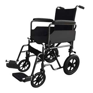 Silla de Ruedas de Rehabilitación para Adultos con Soporte Ergonómico, Reposapiés Ajustable, Apta para Centros de Terapia - Product Image 6