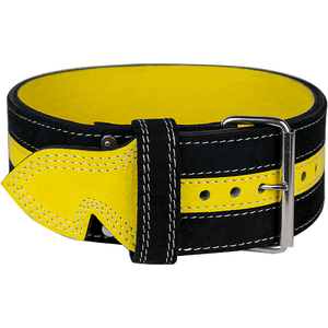 Cinturón de Levantamiento de Pesas Profesional, Exterior de Cuero, Forro de Gamuza, Hebilla Ajustable, Protección Lumbar y del Core, Suministro al por Mayor OEM - Product Image 1