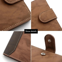 Dompet pria kulit asli 100% dompet kulit asli profesional berkualitas baik buatan Pakistan