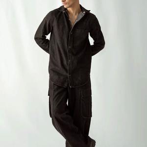 เสื้อเชิ้ตผ้าเดนิมสำหรับผู้ชายเสื้อยีนส์สำหรับอุตสาหกรรมขายดี - Product Image 2