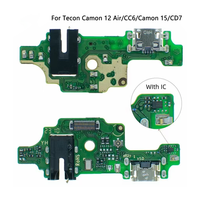 Câble flexible de port de charge USB pour Tecno Camon 12 Air/Camon 15/CD7 - Design noir - Garantie 1 an - 100 % testé
