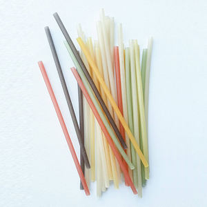 Single use tapioca flour straws for cocktails beverages drinks biocompostable rice straw good quality - Product Image 1