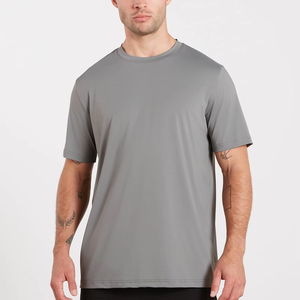 Nouveau design de coton de haute qualité coupe ample petite épaule tombante marque vierge surdimensionné hommes t-shirt personnalisé hommes t-shirt - Product Image 1