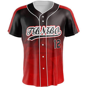 Vêtements de sport pour hommes, baseball et softball, très vendus, antibactériens, séchage rapide, respirants, en polyester/spandex durable - Product Image 3