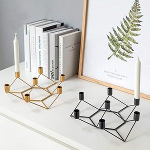 Mejor diseño vela olla alto acabado oro Metal en hierro vela molde alta calidad hecho a mano elegante candelabro titular - Product Image 3