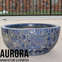 Pots de plantes en céramique écologiques personnalisés en usine, trou de drainage, finition émaillée, durables, légers, décoration de jardin à domicile, logo personnalisé