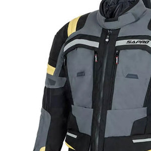 Heavy Duty Sportswear Motorcycle Waterproof Windproof Black Motocross Cardura Textile Unisex Long Sleeve <b>Jackets</b> 2025 All - Product Image 1