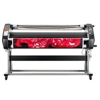 Laminateur électrique à froid et à chaud haute vitesse LF1700-D1 1630 mm (64 pouces) pour vinyle publicitaire