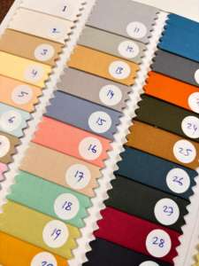 Tissu en coton peigné urbain de qualité supérieure, teint, largeur 58, finition douce, tissage dobby, matière pour chemises pour hommes et femmes - Product Image 2