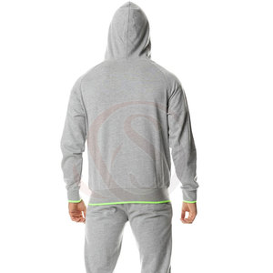 Survêtement de jogging pour homme à capuche, dernière collection, haute qualité, 100% coton respirant et léger, idéal pour l'hiver et les activités sportives en extérieur. - Product Image 3