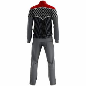 Chándal Atlético unisex con chaqueta y pantalones con cremallera Chándal informal para gimnasio Viajes y ropa de calle - Product Image 2
