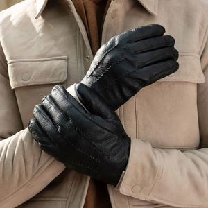Breathable <b>Men</b> <b>Leather</b> <b>Gloves</b> Safety <b>Gloves</b> Customization Hot Selling Full Finger Hand Protection Working <b>Gloves</b> - Product Image 6