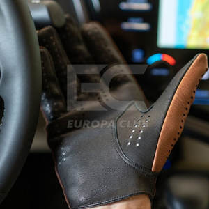 Gants de conduite en cuir de vache véritable, doux, pour la saison hivernale, qualité supérieure, gants de conduite personnalisés - Product Image 3