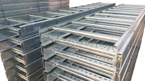 High Quality Professional 300mm Hot-Dip Galvanized 16-Piece Cable <b>Ladder</b> Rack Tray for Data Center Cable Laying - Product Image 3