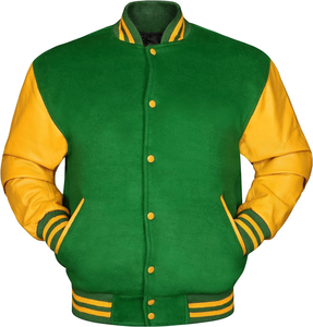 แจ็คเก็ตหนังขนสัตว์แท้สไตล์อเมริกันสำหรับฤดูหนาวดีไซน์แบบดั้งเดิม - Product Image 1