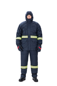 Ropa de trabajo para minería, duradera, para almacenamiento en frío hasta -20 grados, aislada, 65% poliéster, 35% algodón, acolchado Polyfil. - Product Image 3
