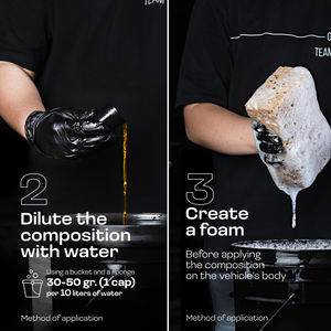 Shampoo Auto GRASS Orange |   Shampoo pour voiture manuel à pH neutre avec un parfum frais d'agrumes - 900 ml - Product Image 4