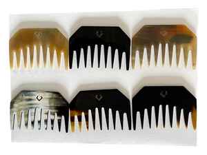 Peine de cuerno de búfalo ecológico hecho a mano, cepillo de pelo rústico de calidad Premium, artesanías naturales para el Día DE LA Madre de RM International - Product Image 5