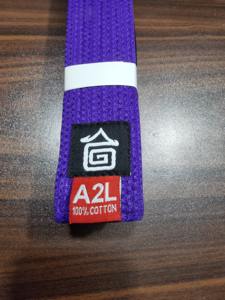 เข็มขัดพรีเมี่ยม BJJ Jitsu ผ้าคอตตอน100% Jitsu Jitsu วัสดุเสื้อแจ็กเก็ตไข่มุกแท้ออกแบบได้ตามต้องการผลิตในปากีสถาน - Product Image 4