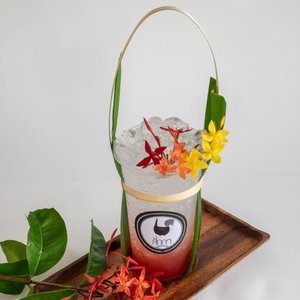 Poignée de sangle de haute qualité porte-gobelet en bambou porte-gobelet en bambou durable et écologique avec sangle de poignée pour café à emporter 99GD - Product Image 3