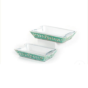 Plateau de serveur de nourriture fini doré haut de gamme plateau en métal de Style luxueux pour la décoration de Table à dîner - Product Image 2