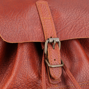 Nueva Mochila de cuero de gran capacidad para viajes escolares y negocios con cordón - Product Image 4