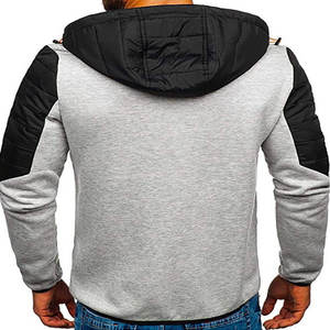 Chaqueta acolchada de nailon con cuello con capucha elegante para hombre de alta calidad, logotipo ligero y personalizado, precio razonable, gran oferta - Product Image 3