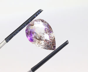 พลอยเลพิโดครอไซต์ซุปเปอร์เซเว่น เกรดท็อป ทรงลูกแพร์ เจียระไน ราคาขายส่ง - Product Image 5