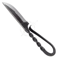 Couteau de chasse Viking artisanal en acier à haute teneur en carbone, manche en acier à haute teneur en carbone forgé à la main, OEM, haute qualité, garantie de 3 ans