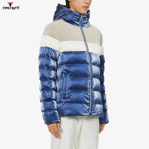 Chaquetas de Plumón Largas para Hombre, Diseño Moderno, Ligeras, de Alta Calidad, con Cuello Alto y Logotipo Frontal, Gran Venta - Product Image 2