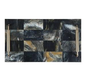 Plateau en corne de buffle naturel et utilisation d'hôtel à vendre Plateau en corne de buffle personnaliser taille fournitures d'hôtel meilleur prix - Product Image 6