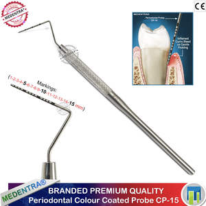 Williams Kit gigi higienis pelajar, <span class=keywords><strong>CPITN</strong></span> blazer saku segi empat Stainless Steel penjepit cermin mulut Manual 6 buah - Product Image 3