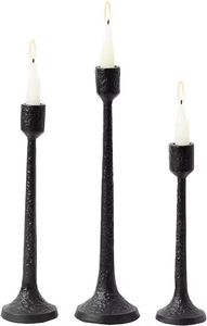 Candle <b>Holders</b> Tall Feet <b>Candlestick</b> <b>Holders</b>, <b>Black</b> Taper Candle <b>Holders</b>, Nordic Single Head Decorative Metal Candle <b>Holder</b> - Product Image 2