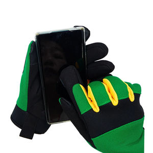 Guantes de seguridad de trabajo de cuero sintético personalizados para la venta Guantes mecánicos de protección de trabajo antiimpacto personalizados al por mayor - Product Image 5