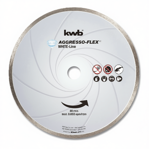 Disco de Diamante Continuo para Amoladora Kwb (115 mm) WHITE LINE DIAMANT 725140, Producto para Amoladora Angular - Product Image 3