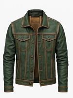 Veste en cuir de qualité supérieure pour hommes, service OEM, personnalisable, imperméable, respirante, vêtements d'extérieur pour l'hiver, fournisseurs mondiaux