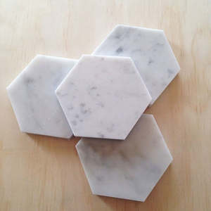 Handmade Wholesale Decorative Natural White black <b>Marble</b> <b>coasters</b> white <b>coaster</b> and black white <b>coaster</b> <b>coasters</b> - Product Image 5