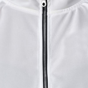 Conjunto Deportivo de Dos Piezas para Mujer, Chaqueta Cortavientos de Cintura Alta y Pantalones Jogger, Manga Larga, Tallas Grandes hasta XL - Product Image 4