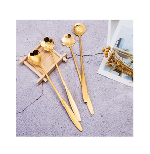 Cuillère à bar en laiton faite à la main personnalisée, mélangeur à thé et à café, couverts et cuillère à cocktail en laiton utilisée au bar - Product Image 1