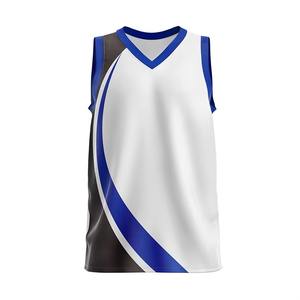 Maillot de basket-ball unisexe de qualité supérieure, respirant, anti-transpiration, antibactérien, taille plus, entièrement personnalisé, nouvelle mode - Product Image 3