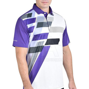 2025 nuevo estilo sublimación Polo camiseta Slim Fit adultos uso al aire libre hombres sublimación Polo camiseta - Product Image 5