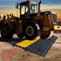 Rampe de câble en caoutchouc PVC industriel à 5 canaux conforme à la norme ADA