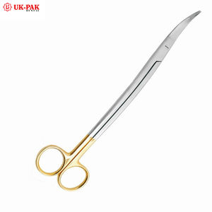 Tijeras Quirúrgicas Curvas TC La Grange de 11 cm, Tijeras Dentales para Tejidos y Encías, Instrumentos Quirúrgicos Aprobados por CE e ISO - Product Image 2