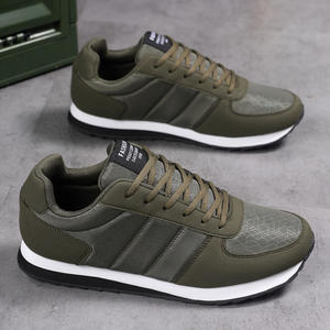 Zapatos Casuales de Moda Retro al por Mayor, Transpirables y Cómodos, Unisex, con Cordones, Forro de Malla, Parte Superior de Tela, Zapatos Gump para Hombre - Product Image 4